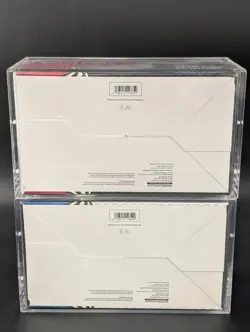 2x Pokemon Black Bolt White Flare Sealed Booster Bundle Display Case W/Acrylic - Image 2
