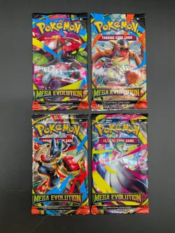 Lot of (164) Pokemon TCG Mega Evolution Booster Packs Sealed - Image 2