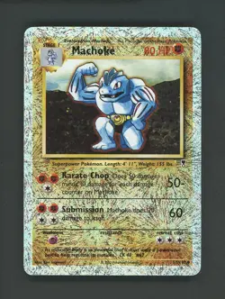 2002 Pokemon Legendary Collection Reverse Foil #51 Machoke - Image 1
