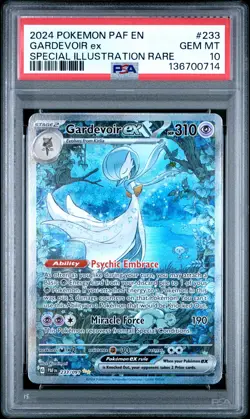 2024 POKEMON PAF EN-PALDEAN FATES SPECIAL ILLUSTRATION RARE GARDEVOIR EX PSA 10 - Image 1