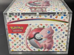 Pokemon 151 SV3.5 Booster Bundle Display Factory Sealed Case W/Acrylic Case - Image 5