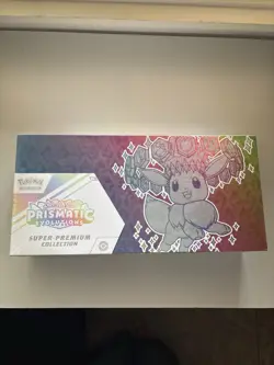 Pokemon TCG Scarlet & Violet Prismatic Evolutions Eevee Super-Premium Box - Image 1