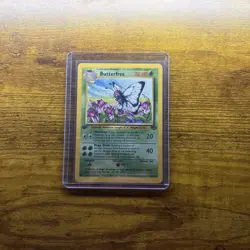 Pokemon TCG - Butterfree 33/64 - 1st Edition D Error Misprint Jungle [Near Mint] - Image 1