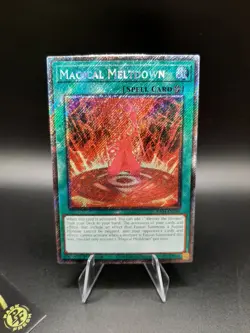 Yu-Gi-Oh! Magical Meltdown RA04-EN280 Platinum Secret Rare 1st Ed *Pack Fresh* - Image 1