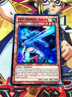 Gem-Knight Iolite ha06-en032 1st Edition (LP) Super Rare Yu-Gi-Oh! - Image 1