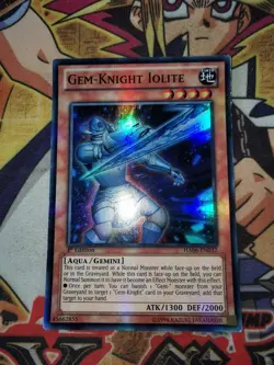 Gem-Knight Iolite ha06-en032 1st Edition (LP) Super Rare Yu-Gi-Oh! - Image 4
