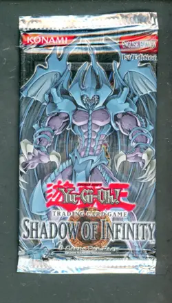 Yu-Gi-Oh! TCG Shadow of Infinity 1st Edition Booster Pack SEALED - Image 1