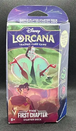 Disney Lorcana Starter Deck - Emerald & Ruby Sealed New 2023 Version - Image 1