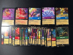 35x Disney Lorcana Lot - Guaranteed 3 Super Rare/Rare and 2 Cold Foil NM Cards - Image 4