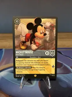 Disney Lorcana - Mickey Mouse Giant Mouse 199/204 - Reign of Jafar - Legendary - Image 1