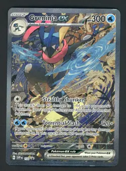 2024 POKEMON SVP EN-SV BLACK STAR PROMO #132 GRENINJA EX - Image 1