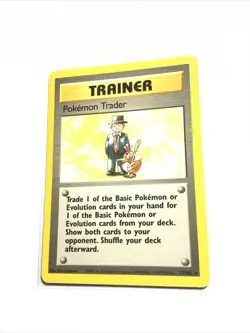 POKEMON TRADER - 77/102 - Base Set - Pokemon Card - MP - Image 1
