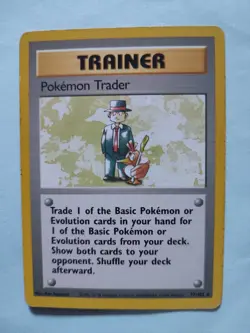 Pokemon Trader - Rare Trainer - 77/102 - Base Set WOTC VINTAGE 1999 MP Card - Image 1