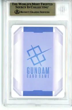 BGS Pristine 10 Gundam Card Game Gundam RX-78-2 ST01-001 LR Gundam Beta 2024 - Image 2