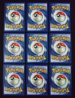 Lot Of 9 Fossil Pokemon Cards Regular Finish Uncommon Common Vintage 1999 LP - Image 2