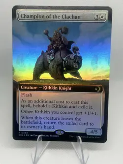 Champion of the Clachan (Extended Art) - 353 - Foil - ECL - NM - MTG - Image 1