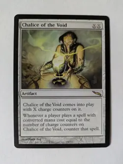 Chalice of the void Mirrodin MTG NM Free shipping with tracking - Image 1