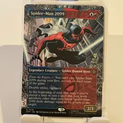 Spider-Man 2099 (0216) (Borderless) Marvel's Spider-Man Regular - Image 2