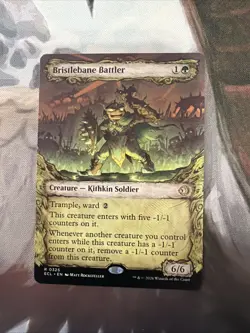 Bristlebane Battler X1 SHOWCASE FOIL-NM/M-Lorwyn Eclipsed - Image 1
