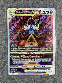 Pokemon TCG Hisuian Samurott V Crown Zenith: Galarian Gallery GG52/GG70 Holo NM - Image 1