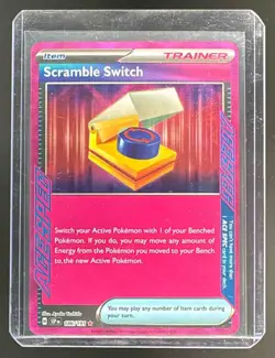 Scramble Switch 2024 Pokemon SV Surging Sparks - SSP EN #186/191 Reverse Holo - Image 1