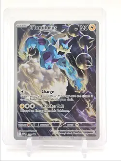 THUNDURUS 2025 POKEMON SCARLET & VIOLET BLACK STAR PROMO D #209 Q1991 - Image 1