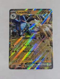 Lucario ex 082/142 - S&V: Stellar Crown Double Rare - Pokemon TCG (NM) - Image 1