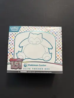 Pokemon TCG 151 Pokemon Center Elite Trainer Box ETB BRAND NEW SEALED - Image 1