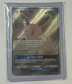 Pokemon Eevee GX SM233 Full Art Holo Promo Sun & Moon Promo Card - Image 2