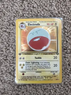 Pokemon TCG Electrode 1st Edition Holo Rare Jungle Card 2/64 - Image 1