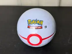 Pokemon Premier Poke Ball Tin 3 Packs & Coin TCG Sealed - Image 1