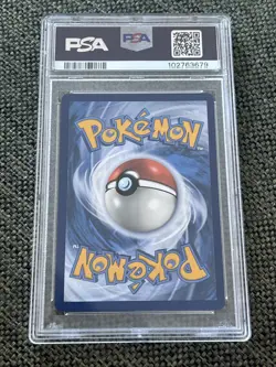 Pikachu EX 2024 Pokemon Surging Sparks EN Ultra Rare #219/191 PSA 8 - Image 2