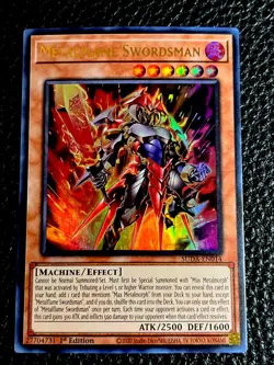 Metalflame Swordsman SUDA-EN014 Yugioh 1st Edition (New) Ultra Rare - Image 1
