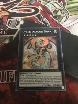 yugioh- Cyber Dragon Nova OTS Pack 17 Super Rare NM - Image 2