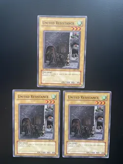 Yugioh United Resistance MFC-003 1st Edition Common LP X3 - Image 1