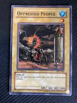 Oppressed People MFC-002 1st Edition Yugioh * - Image 1