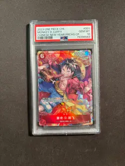 2023 One Piece Chinese Monkey D. Luffy Chinese New Year Promos PSA 10 No.73 LFZ - Image 1