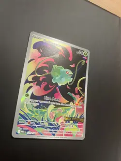 Pokemon Card Bulbasaur 133/132 Mega Evolution Promo Stamped IR Full Art NM 2025 - Image 2