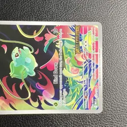 2025 Pokemon Bulbasaur 133/132 Mega Evolution Enhanced Box Topper Stamped Promo - Image 3