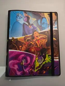Disney Lorcana The First Chapter Villians 9 Pocket Binder Holds 252 Cards - Image 1