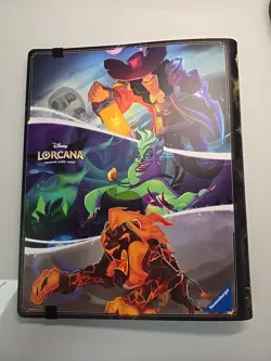 Disney Lorcana The First Chapter Villians 9 Pocket Binder Holds 252 Cards - Image 2