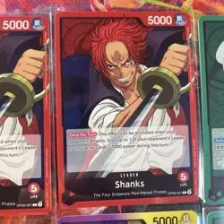One Piece Card Set Lot OP09 L 3 Total Of 14 Cards In Excellent Condition - Image 5