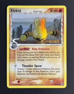 Elekid Delta Species 48/101 EX Dragon Frontiers Pokemon Card Reverse Holo | LP - Image 1