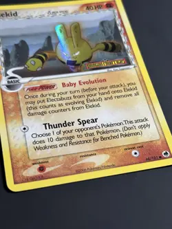 Elekid Delta Species 48/101 EX Dragon Frontiers Pokemon Card Reverse Holo | LP - Image 2