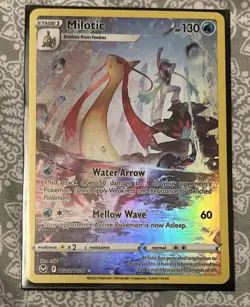 Pokemon Cards Milotic TG02/TG30 Silver Tempest Trainer Gallery Holo NM - Image 1