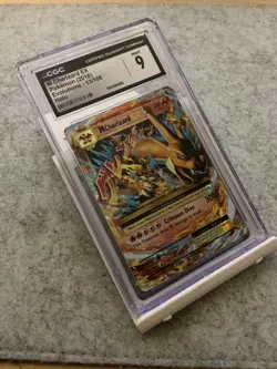 Pokemon M Charizard EX 13/108 Evolutions Ultra Holo Rare Card Cgc 9 New Cert - Image 1