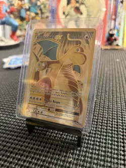 Pokemon TCG Dragonite EX Full Art Ultra Rare Holo Card Evolutions 106/108 XY - Image 1