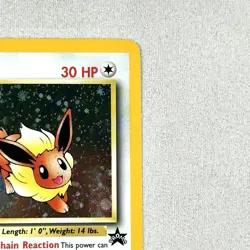 Eevee 11 Black Star Promo Swirl 🌀 Rare Holo Card WoTC Vintage Pokemon TCG LP - Image 5