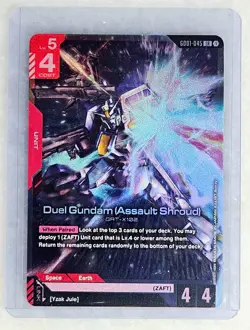 Gundam TCG GD01 LR Lot (6 Cards) English - Justice, Deathscythe, RX-78-2 - NM - Image 3