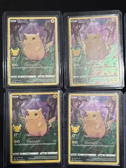 LOT OF 6 Pikachu 005/025 SWSH: Celebrations 25th Anniversary Cards English TCG - Image 2